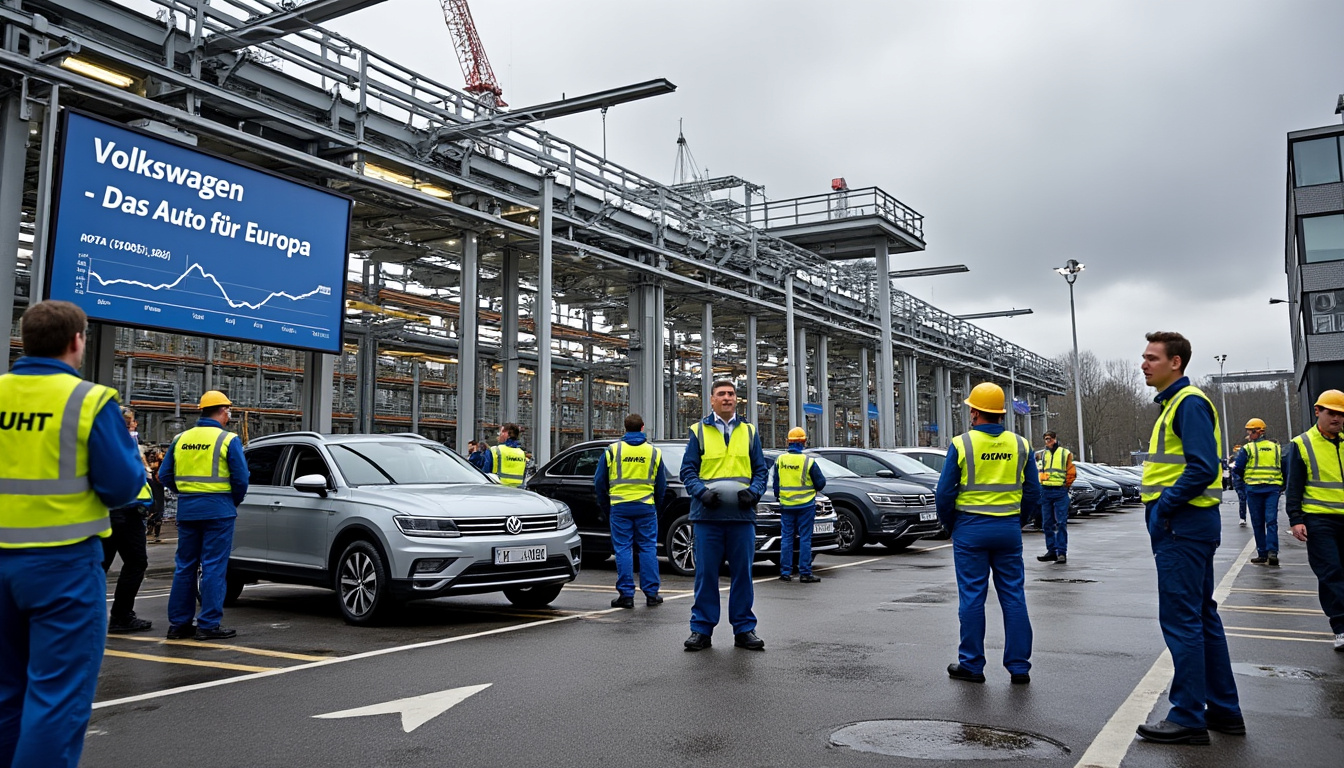 découvrez comment les salariés de volkswagen à wolfsburg vivent l'incertitude face à des perspectives d'avenir préoccupantes. explorez les enjeux et les réactions des employés dans un contexte de changement.
