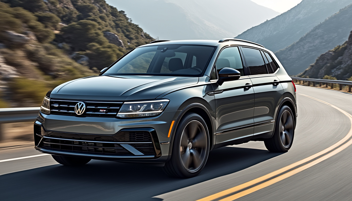 découvrez le nouveau volkswagen tiguan turbo highline r-line, un suv alliant élégance et performance, présenté au salon de new-york 2025. ne manquez pas cette occasion de plonger dans l'univers innovant de volkswagen!
