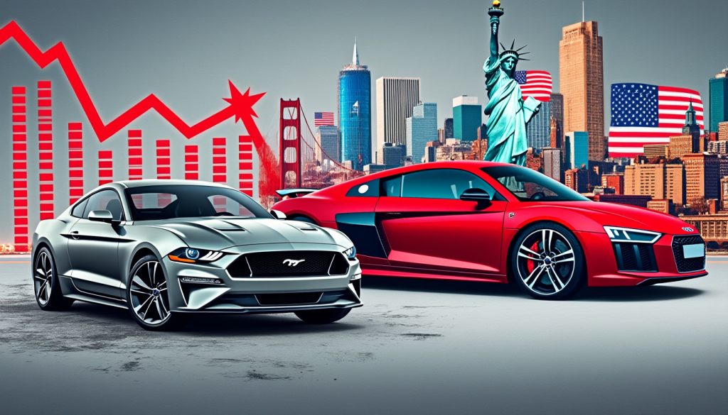 découvrez comment ford réduit ses livraisons en chine et pourquoi audi envisage de déplacer sa production aux états-unis. analyse des tendances du marché automobile et des impacts économiques.