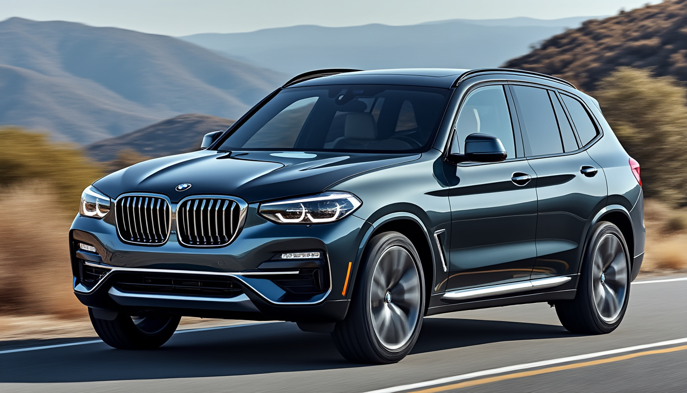 découvrez le bmw x3 2025, l'alliance parfaite entre précision allemande et savoir-faire américain. explorez ses caractéristiques innovantes et son design élégant, qui en font un suv d'exception, alliant performance et confort sur tous les terrains.