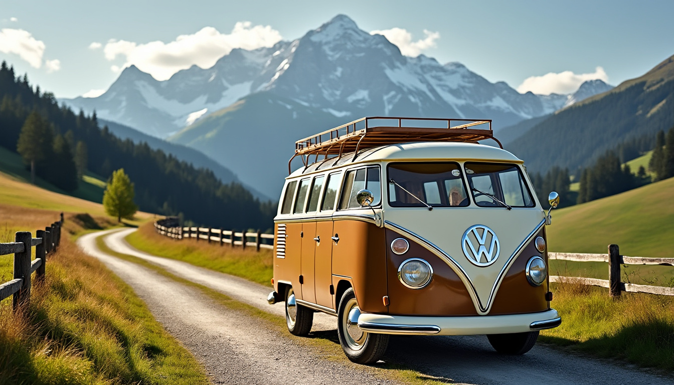 découvrez le volkswagen transporter, l'emblématique combi qui célèbre son 75e anniversaire. plongez dans l'histoire et l'évolution de ce véhicule légendaire, symbole de liberté et d'aventure depuis des générations.