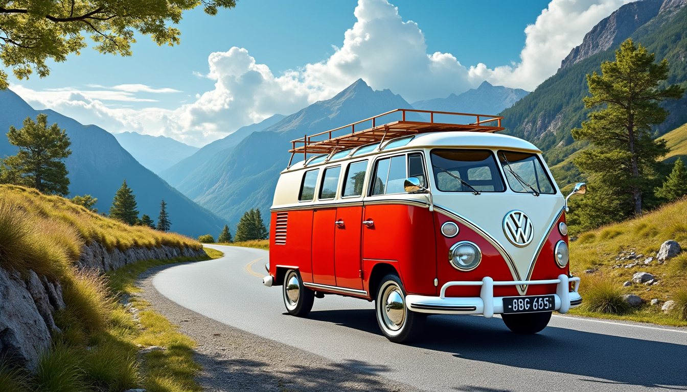 Le Volkswagen Transporter, un Combi emblématique célèbre pour son 75e ...