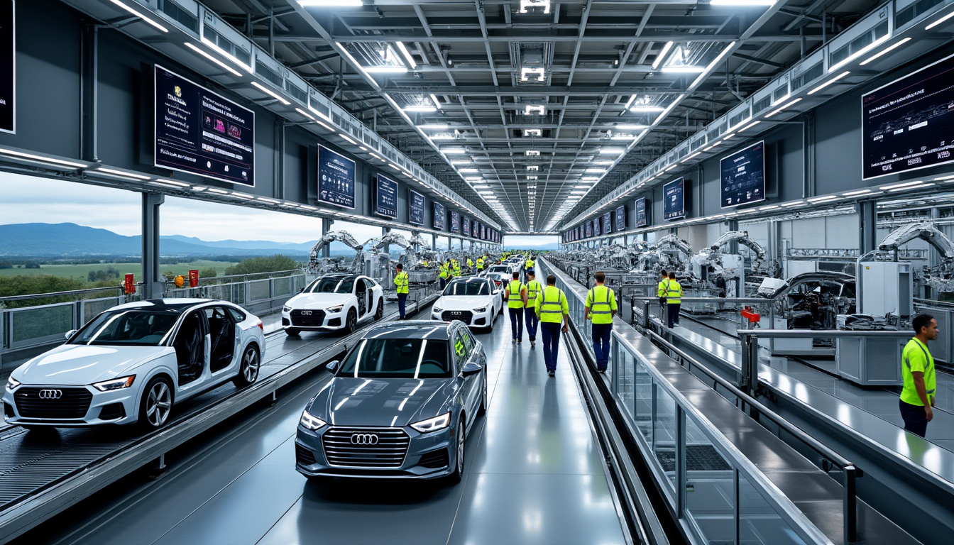 découvrez comment volkswagen prévoit d'implanter une usine audi aux états-unis pour contourner les droits de douane, et les implications de cette décision pour le marché automobile et l'économie américaine.