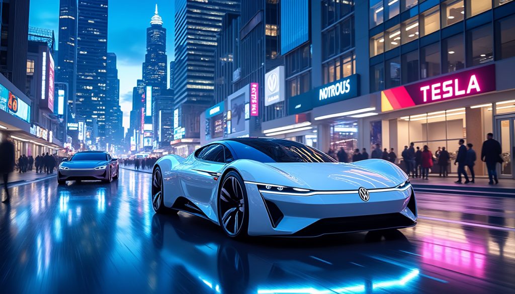 découvrez comment volkswagen a réussi à surpasser tesla pour la première fois, tout en mettant en avant la r5 électrique qui se distingue par ses performances exceptionnelles et son innovation. plongez dans l'univers fascinant de l'électromobilité et les nouvelles tendances du marché automobile.