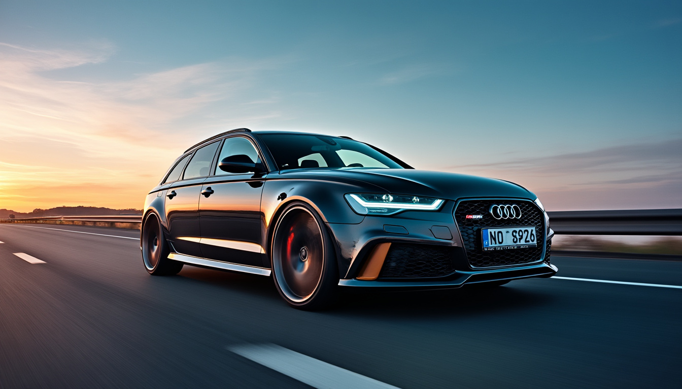 découvrez comment une audi rs6 atteint des vitesses vertigineuses de 213 km/h sur l'a77, transformant la route en véritable circuit de course. une expérience de conduite exceptionnelle à travers les paysages français.