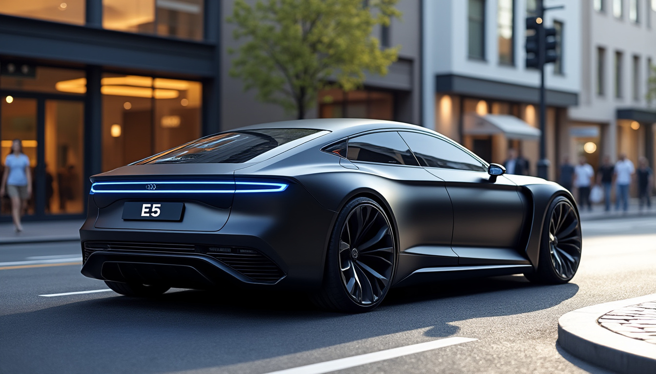 découvrez le nouveau modèle électrique d'audi qui fait sensation : 776 chevaux et une autonomie impressionnante de 700 km. une fusion parfaite de performance et d'innovation pour les amateurs d'automobile.