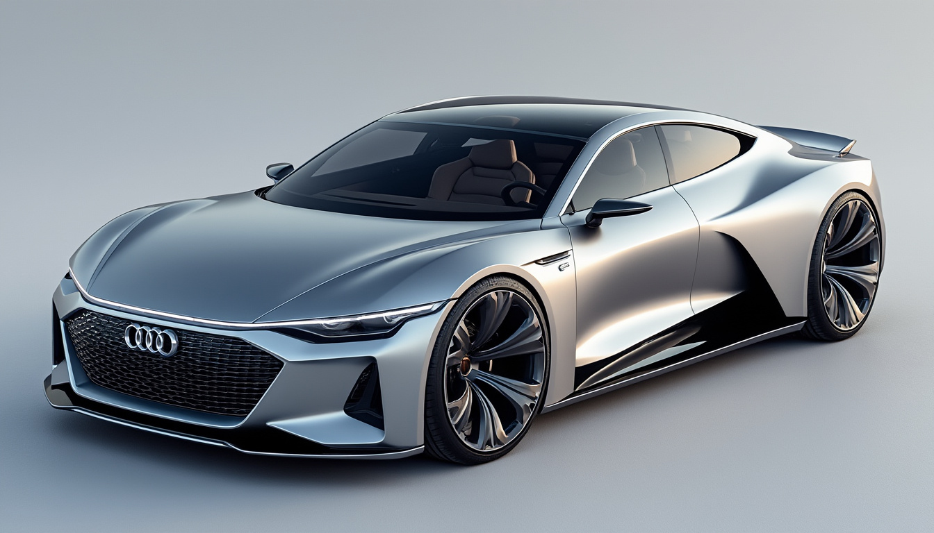 découvrez la nouvelle version d'entrée de gamme de l'e-tron gt d'audi, alliant performance électrique et design audacieux. plongez dans l'univers innovant de l'automobile durable avec cette berline sportive qui redéfinit les standards de la conduite électrique.