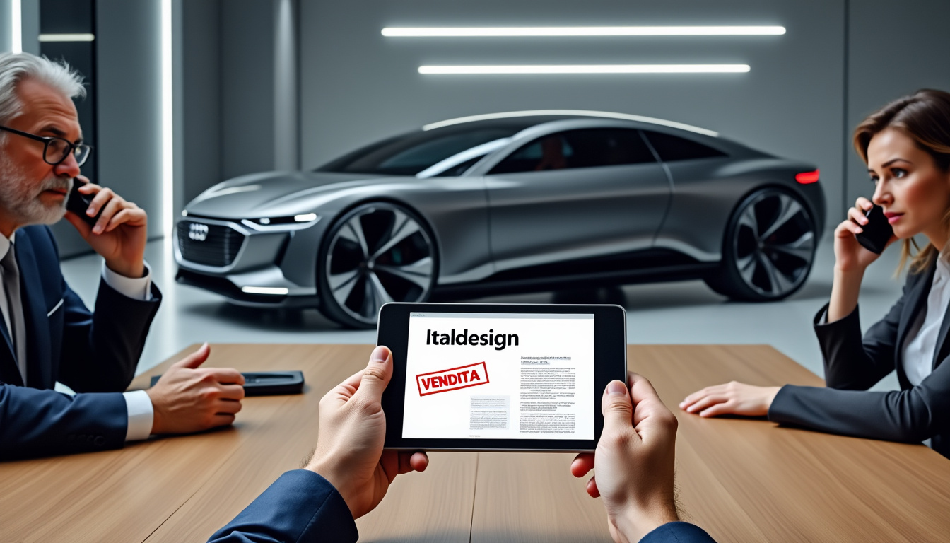 audi annonce son intention de se séparer d'italdesign dans le but d'optimiser ses dépenses et de renforcer son efficacité opérationnelle. cette décision stratégique marque un tournant pour la marque, alors qu'elle se concentre sur ses priorités et sa croissance future.