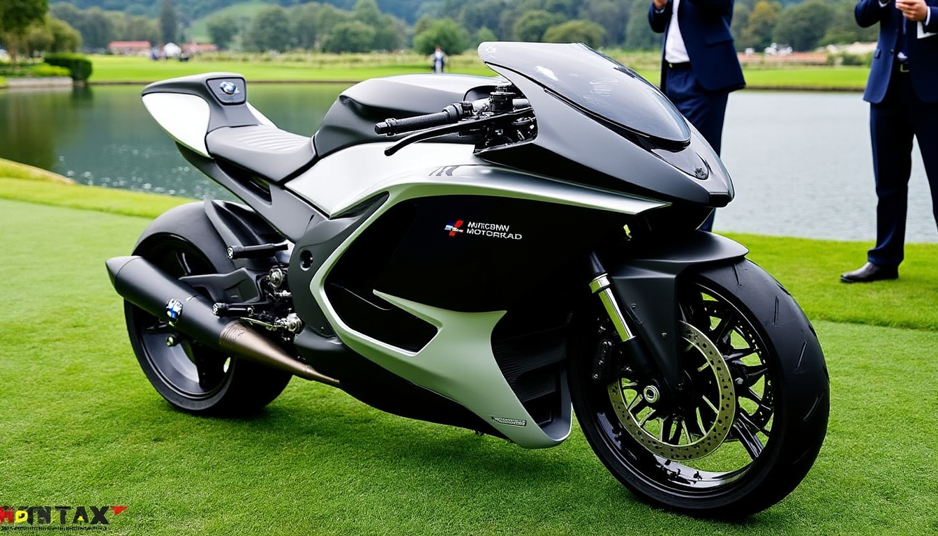 découvrez la nouvelle concept rr de bmw motorrad, dévoilée lors du prestigieux concorso d'eleganza villa d'este. un fusion de design audacieux et de technologie de pointe, cette moto futuriste incarne l'esprit d'innovation et d'élégance de la marque.