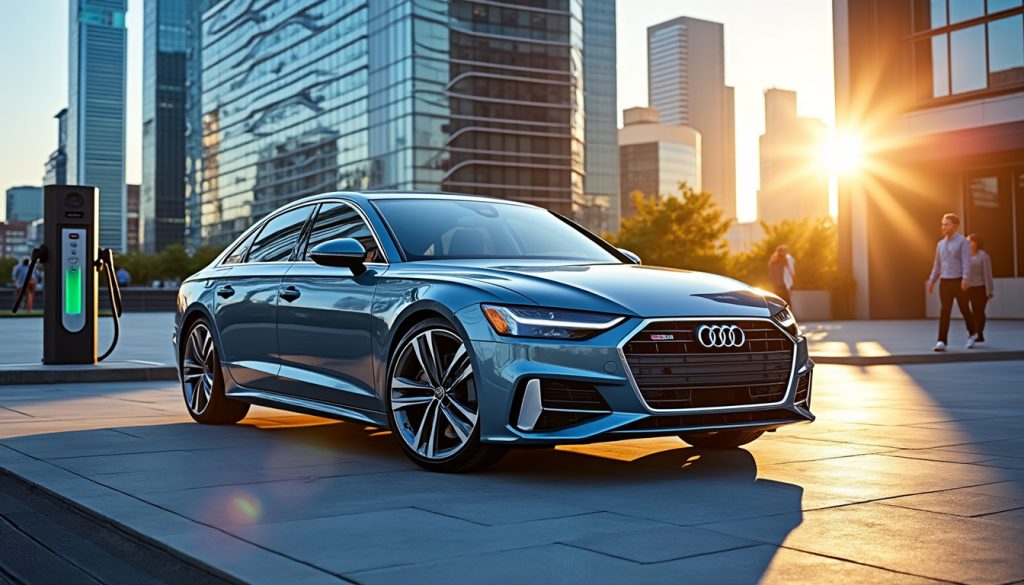 découvrez comment l'audi a6 se transforme avec la technologie hybride rechargeable, alliant performance et respect de l'environnement. plongez dans l'univers de l'innovation automobile et explorez les avantages d'une conduite plus écologique sans compromis sur le luxe et le confort.