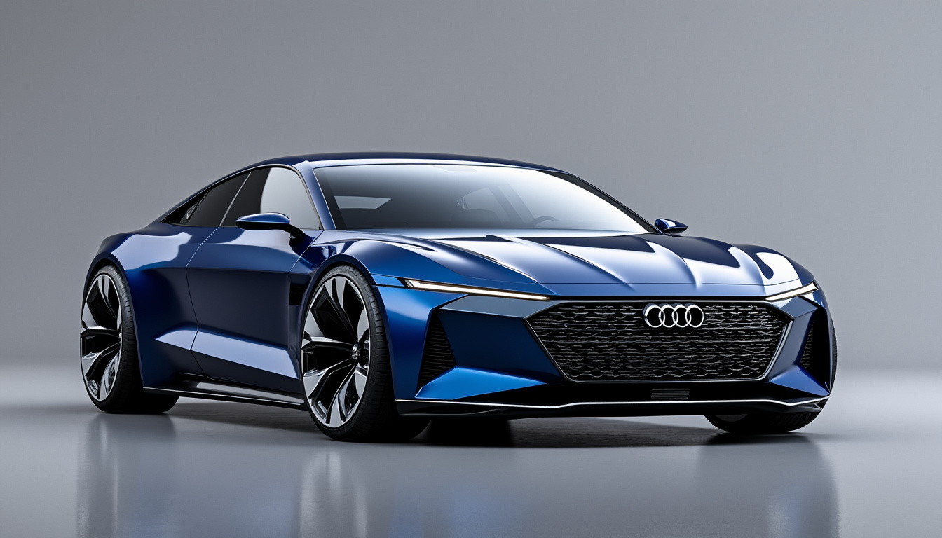 découvrez l'audi e5 sportback, un modèle innovant alliant performance et style, mais sans les emblématiques anneaux qui caractérisent la marque. explorez ses caractéristiques, son design élégant et son expérience de conduite unique qui redéfinissent le luxe automobile.