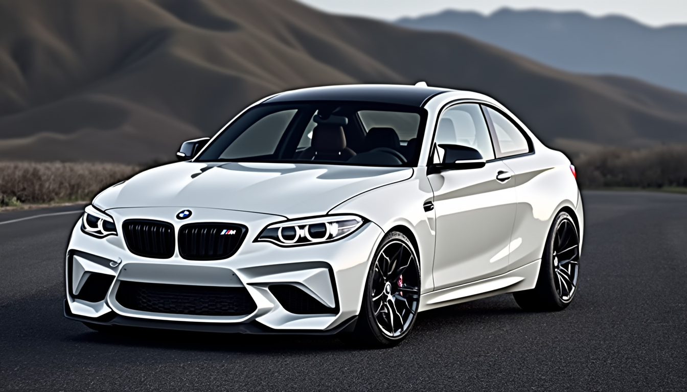 découvrez la bmw m2 cs (2025), une petite sportive au design audacieux et aux performances radicales. avec son moteur puissant et son châssis affûté, elle offre une expérience de conduite inégalée, alliant innovation et tradition. plongez dans l'univers de la performance pure avec cette berline qui ne laisse personne indifférent.