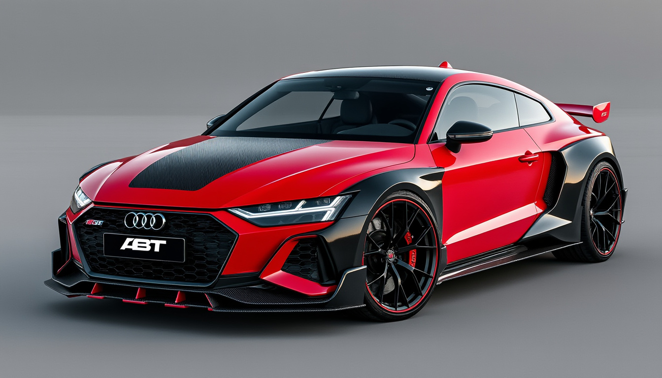 découvrez la nouvelle version de la légendaire audi quattro, modernisée par abt et affichant une puissance époustouflante de 530 chevaux. plongez dans l'univers de la performance et du design audacieux.