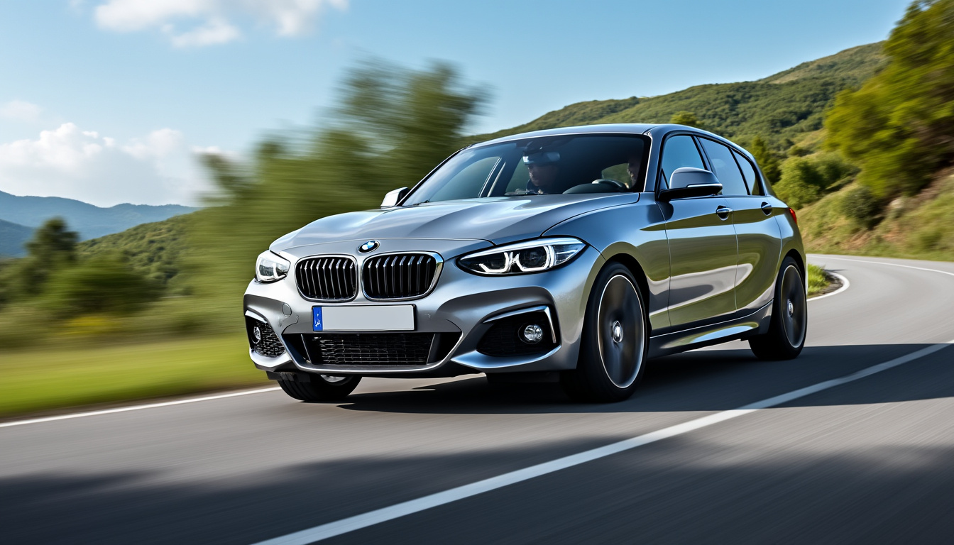 découvrez la nouvelle bmw série 1, une petite berline qui marie élégance et performances inégalées. profitez d'un design raffiné et de technologies avancées, tout en ressentant la puissance d'une grande voiture dans un format compact. l'expérience de conduite ultime vous attend.