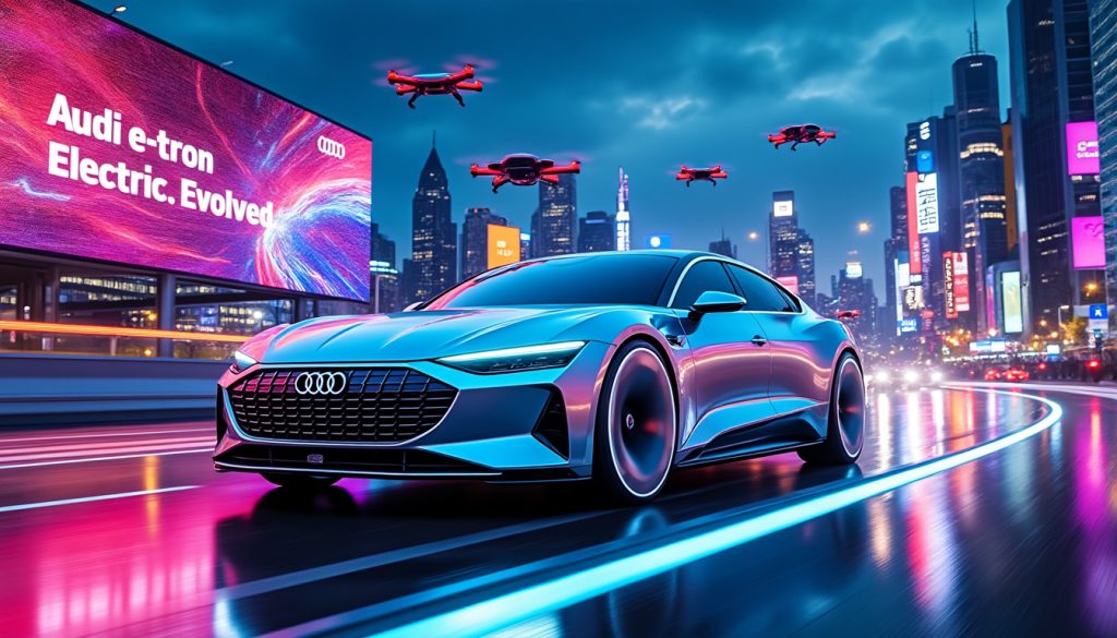 découvrez la nouvelle audi berline qui allie luxe et innovation avec sa version e-tron futuriste. plongez dans un univers de performance électrique et de design repensé, offrant une expérience de conduite inégalée.