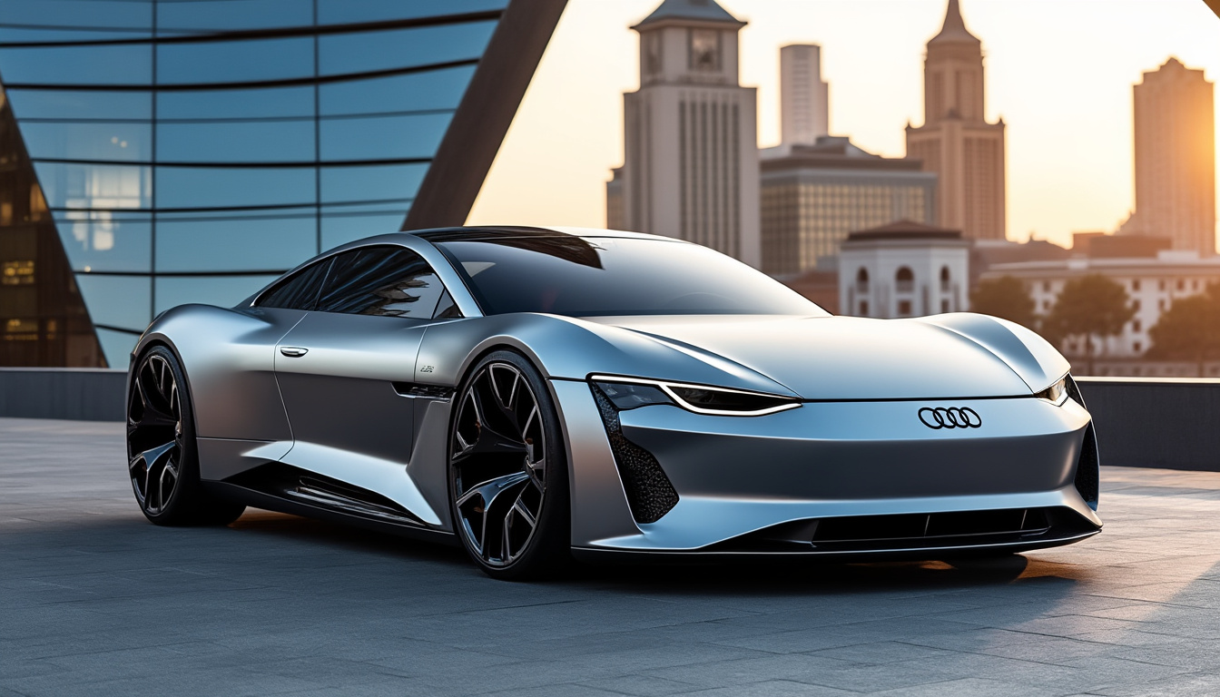 découvrez la nouvelle audi e-tron gt quattro 2025, la version d'entrée de gamme alliant performances sportives et technologie de pointe. plongez dans l'univers électrisant de cette berline de luxe, offrant un design audacieux, une autonomie impressionnante et une expérience de conduite inégalée.