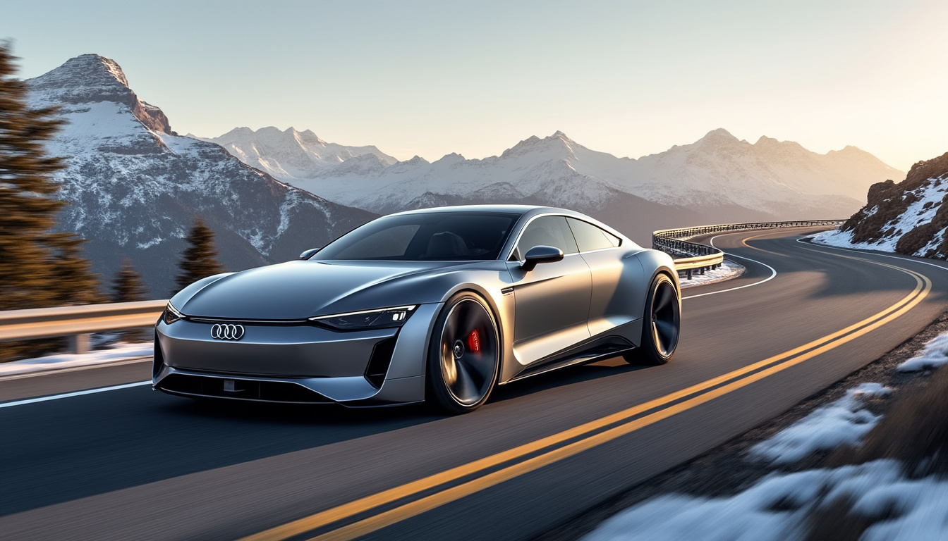 découvrez l'audi e-tron gt quattro 2025, une version plus accessible de la berline électrique qui allie performance, élégance et technologie de pointe. ne manquez pas cette opportunité d'explorer un véhicule qui révolutionne la conduite durable.