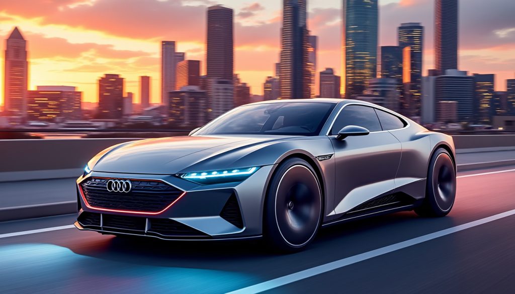 découvrez l'audi e-tron gt quattro 2025, une version plus abordable de la célèbre berline électrique. alliant performance, innovation et un design séduisant, ce modèle mérite votre attention. ne manquez pas l'opportunité de vous plonger dans l'univers des véhicules électriques haut de gamme à un prix compétitif.