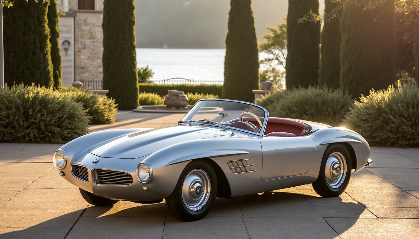 découvrez l'histoire fascinante de la bmw 507, une voiture qui, bien qu'initialement un échec commercial, est devenue une icône de l'automobile. célébrée lors du prestigieux événement à la villa d'este, plongez dans le récit de son retour en grâce et de son impact durable sur le design automobile.