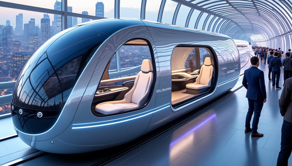 découvrez comment bmw surpasse elon musk en concevant une capsule hyperloop capable d'atteindre 1 078 km/h. alliant vitesse et luxe, cette innovation révolutionnaire redéfinit le transport du futur. plongez dans l'univers fascinant de la mobilité à haute vitesse avec un savoir-faire germanique sans égal.