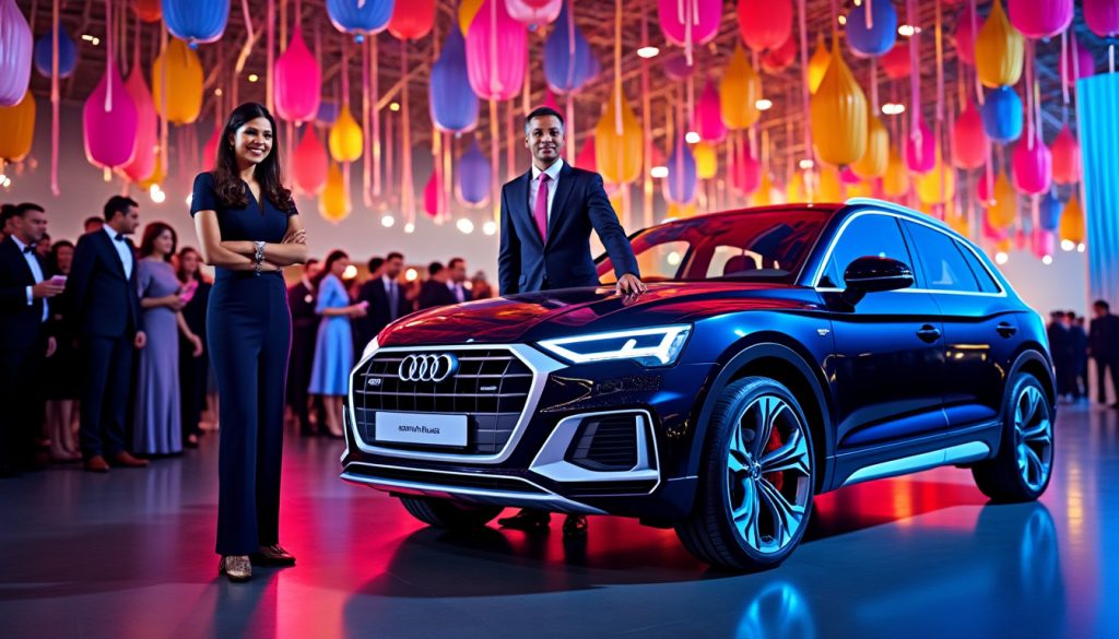 découvrez comment suma audi chalon célèbre avec éclat le lancement de la nouvelle audi q5. rejoignez-nous pour une expérience exclusive et plongez au cœur de l'innovation et du design qui définissent ce modèle d'exception.