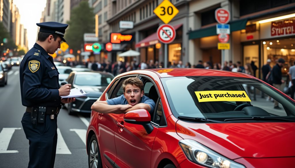 découvrez comment un nouvel acheteur a perdu son permis en seulement quinze minutes après l'acquisition de sa voiture, faute de temps pour vérifier les rétroviseurs. une histoire révélatrice sur l'importance de l'inspection avant l'achat.