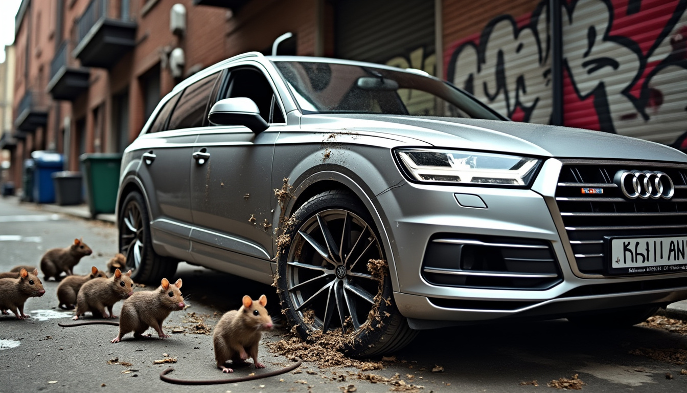 découvrez comment des rongeurs ont causé des dommages imprévus sur un suv audi neuf, laissant sa propriétaire avec une facture salée. un incident surprenant qui soulève des questions sur la protection des véhicules.