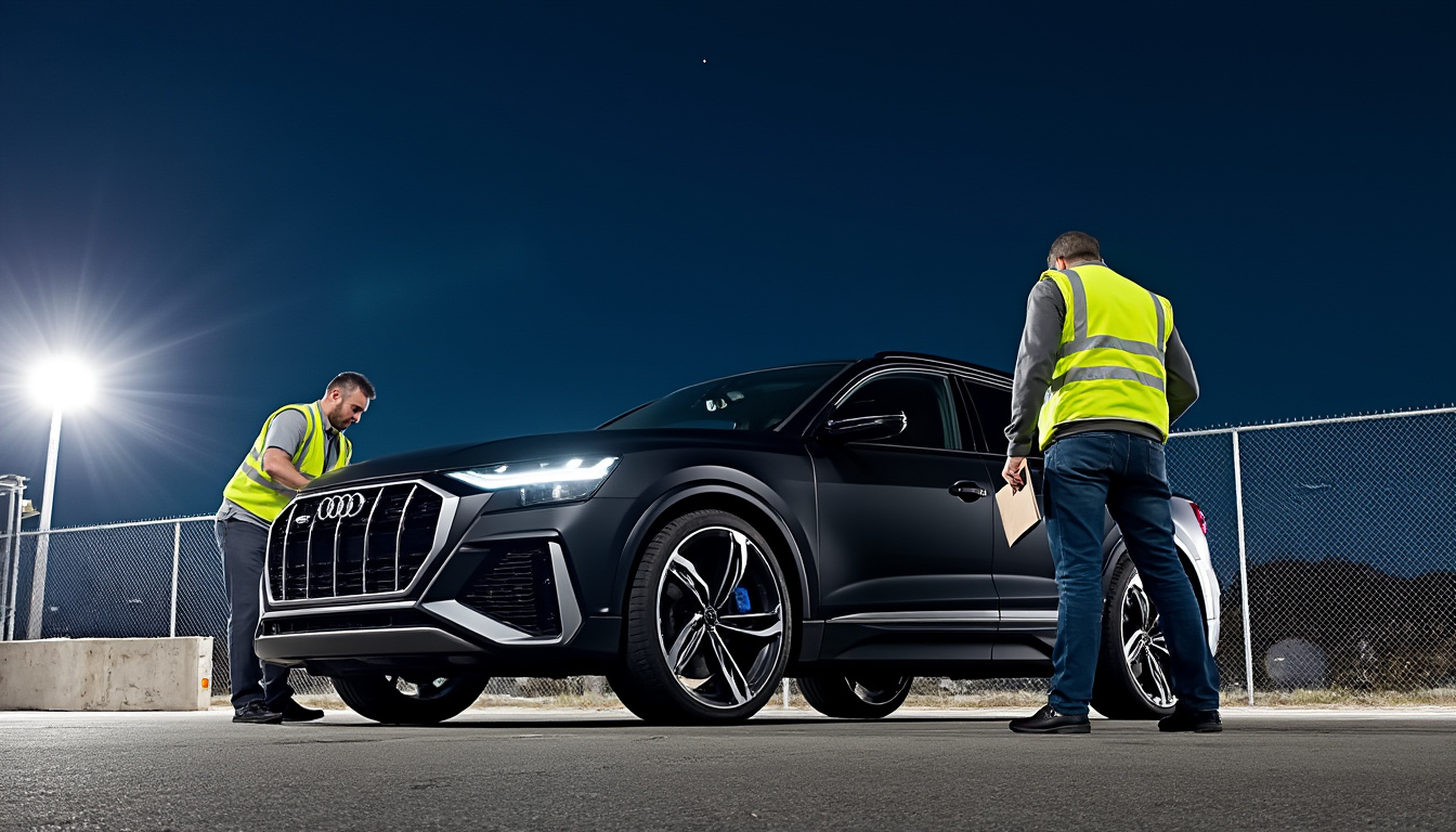découvrez l'incroyable récit d'une audi rsq8 interceptée dans la nuit, transportant un chargement de plus d'un million d'euros. plongez dans les détails de cette opération spectaculaire et les enjeux derrière ce véhicule de luxe.