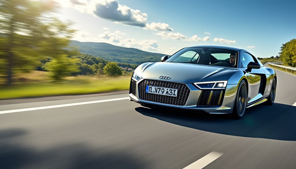 découvrez l'extraordinaire performance d'une audi atteignant 213 km/h sur l'autoroute près de montargis. un moment de vitesse et d'adrénaline à ne pas manquer!