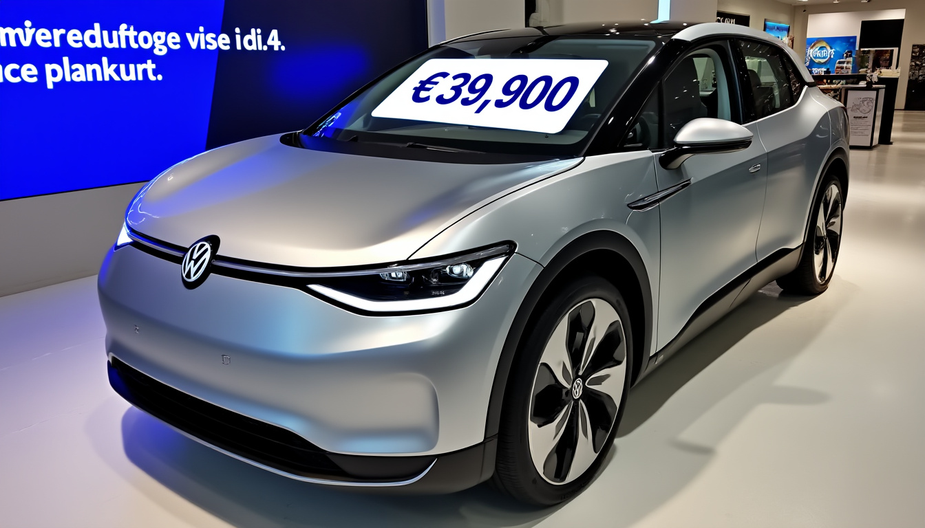 découvrez l'annonce de volkswagen concernant la réduction des prix de ses véhicules électriques pour l'année prochaine. une opportunité à ne pas manquer pour acquérir une voiture écologiquement responsable à un tarif avantageux !