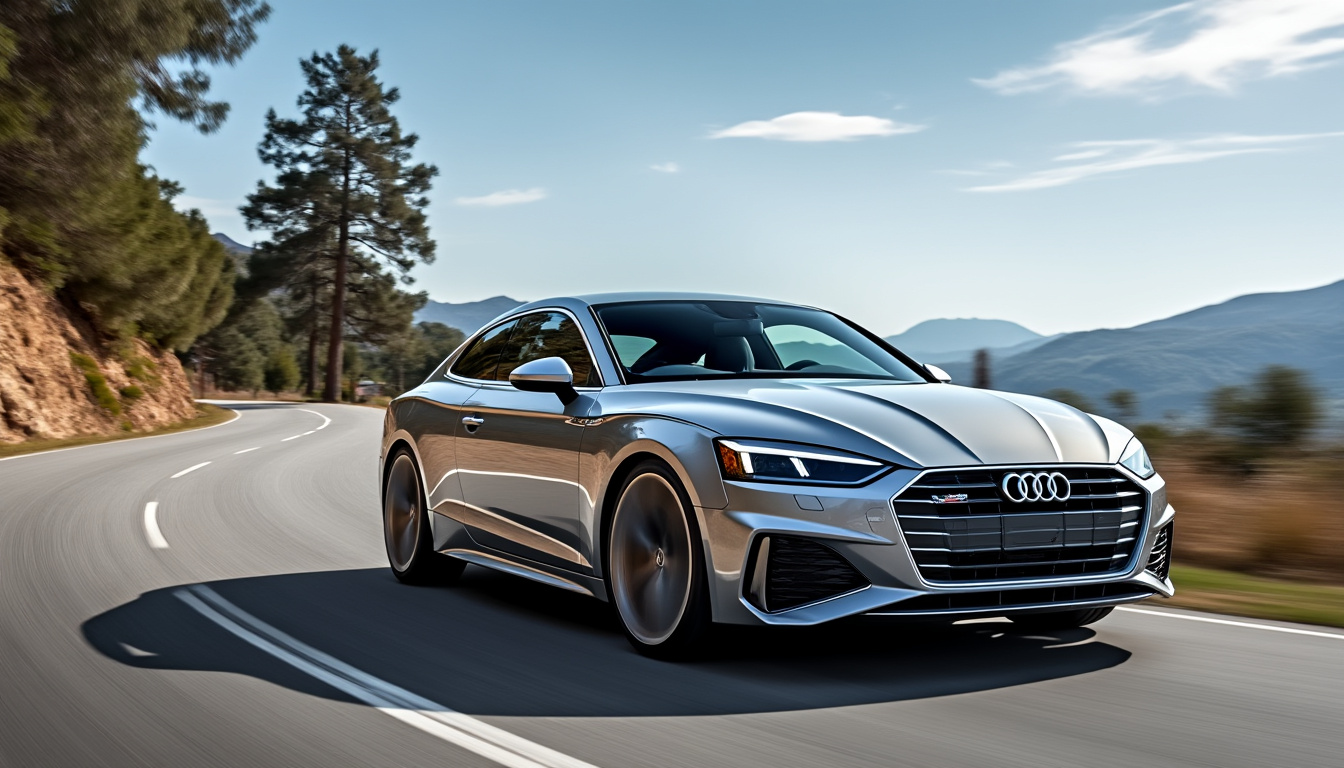 découvrez notre analyse approfondie de la nouvelle audi a5 2.0 tfsi (2025), une berline allemande à la pointe de la technologie, alliant performance, confort et design. plongez dans ses caractéristiques innovantes et trouvez pourquoi elle pourrait devenir votre prochaine voiture.