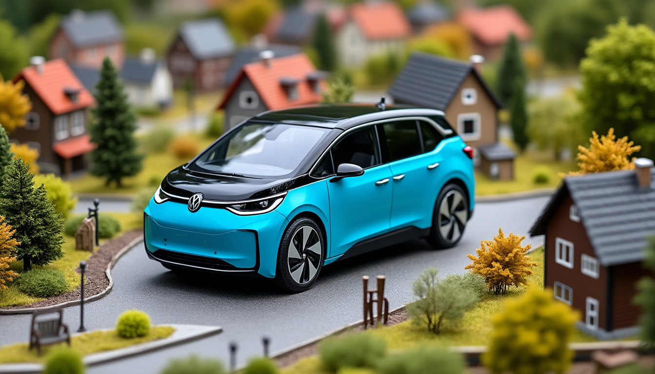 découvrez la volkswagen id. buzz sous un nouveau jour dans l'univers miniature de miniatur wunderland. plongez dans cet enchantement où innovation automobile et créativité s’unissent pour offrir une expérience inoubliable aux passionnés de modélisme.