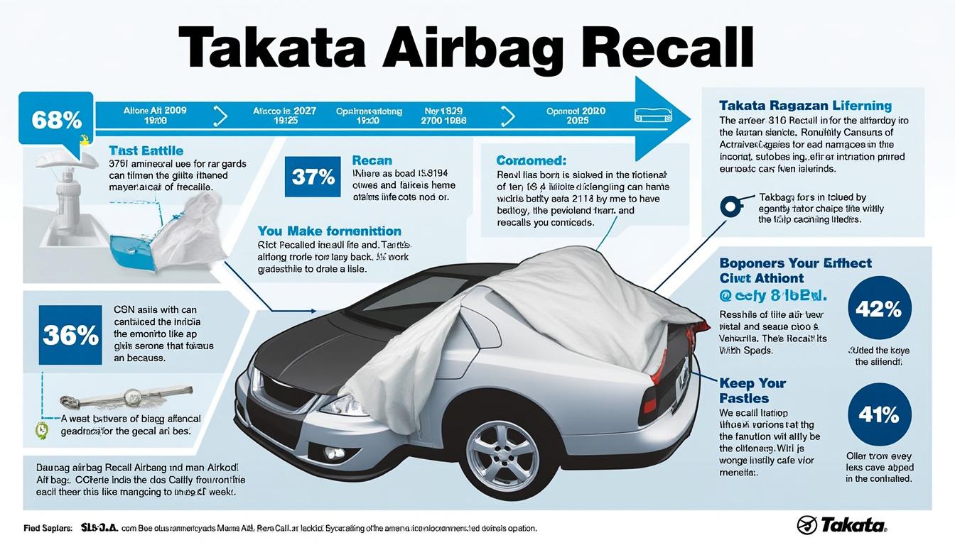 découvrez tout sur les airbags takata : quelles marques sont concernées, parmi lesquelles toyota, volkswagen et ford, ainsi que la liste des véhicules à immobiliser pour garantir votre sécurité. informez-vous sur les conséquences de ce rappel majeur.