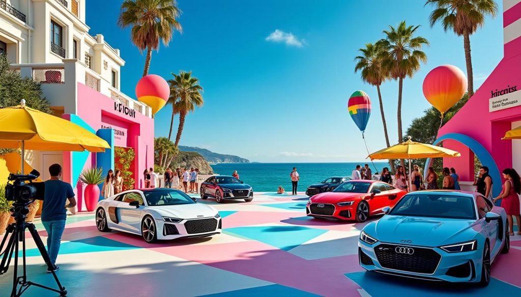 découvrez la collaboration d'audi avec le biarritz film festival, marquée par l'établissement d'un studio éphémère au cœur de la ville, alliant innovation automobile et passion du cinéma.
