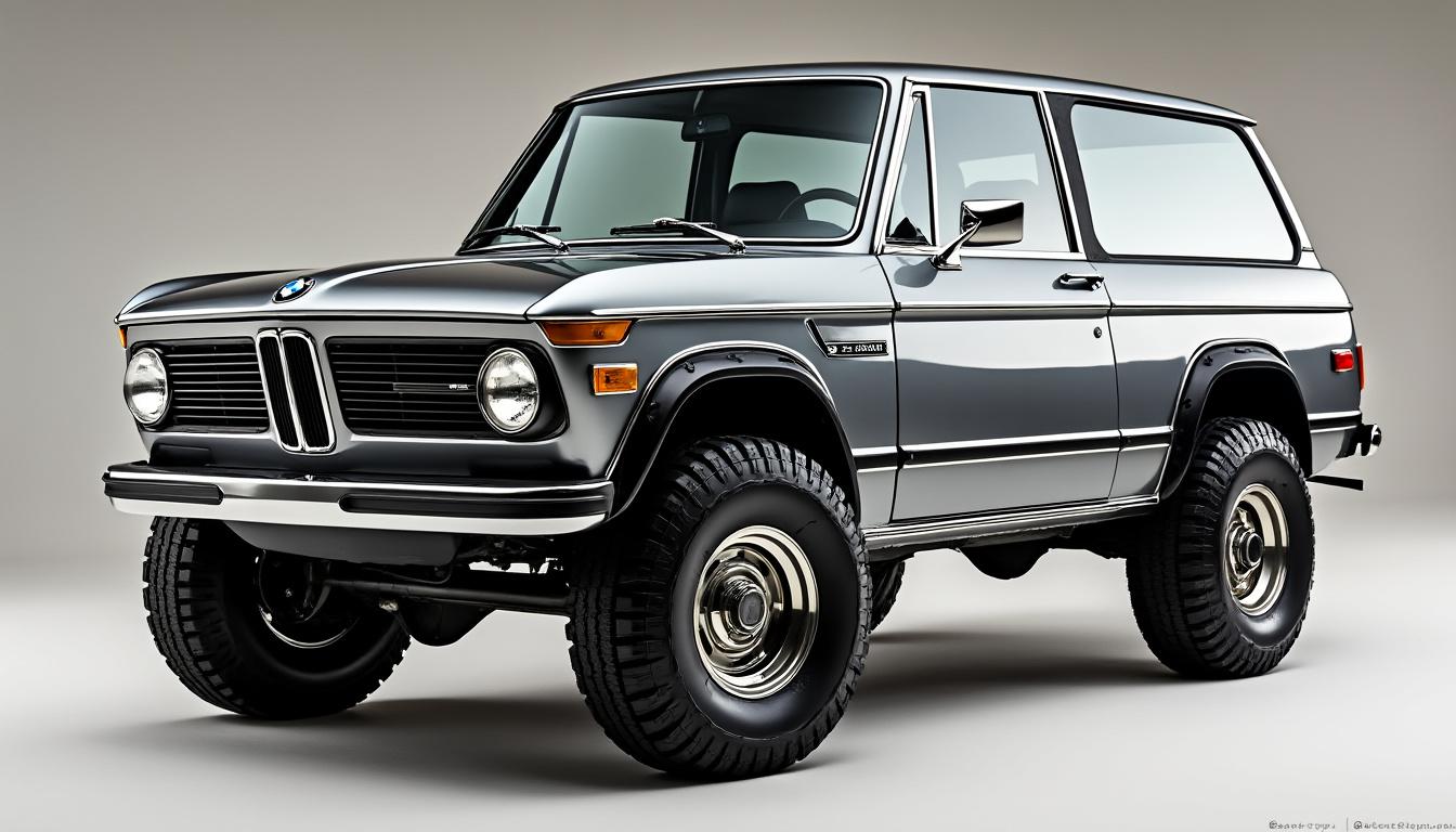 découvrez le suv rétro bmw qui allie style et fonctionnalité. avec 450 litres de volume de coffre, ce baroudeur au grand cœur vous offre un sens pratique exceptionnel pour toutes vos aventures. embarquez pour un voyage alliant élégance et robustesse.