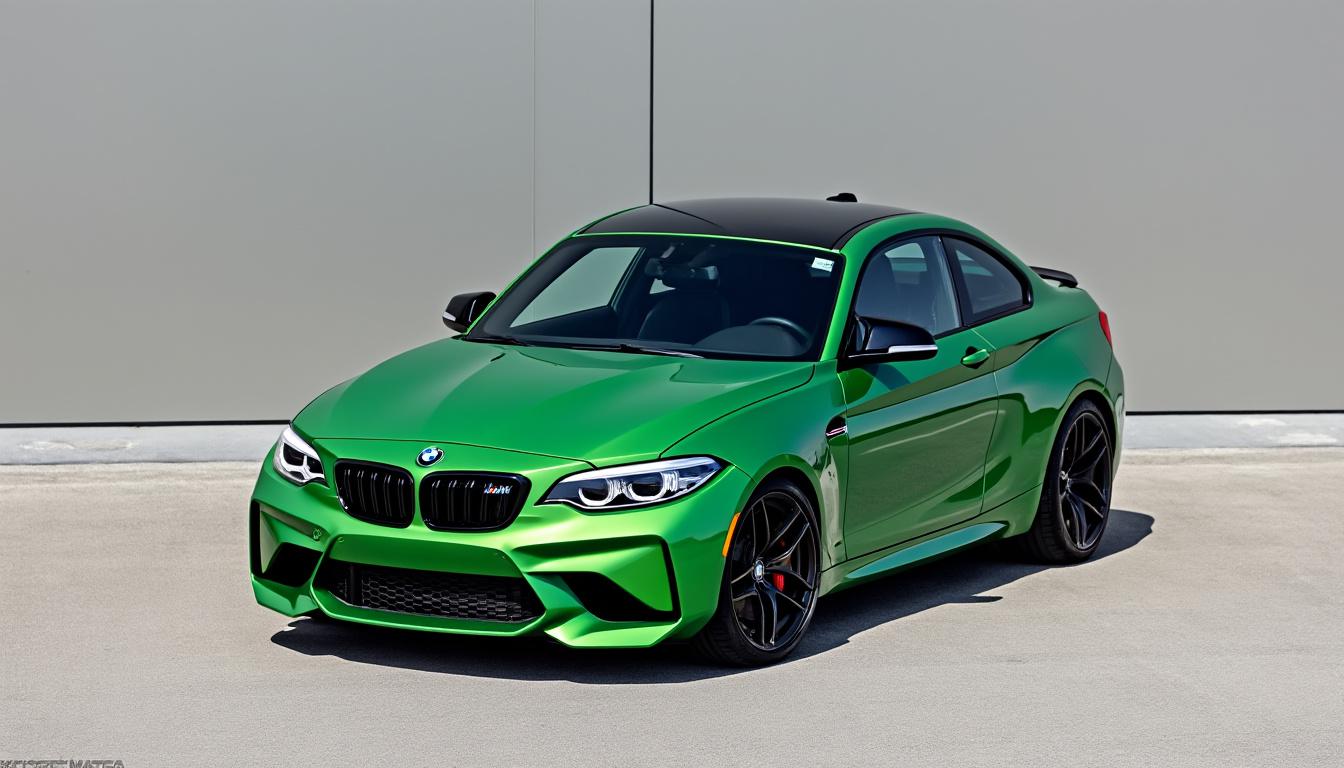 plongez dans l'univers palpitant de la bmw m2 2025, un bijou automobile au design vert flamboyant qui séduira les passionnés de vitesse et de performance. découvrez ses caractéristiques impressionnantes, son agilité sur la route et ce qui en fait une véritable icône pour les amateurs de sensations fortes.