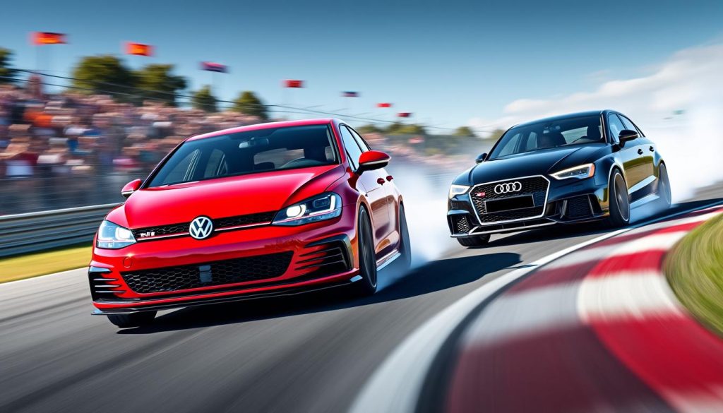 découvrez notre analyse captivante du duel dynamique entre la vw golf gti cs et l'audi s3. plongez dans cette rivalité entre cousins sportifs où performance, design et technologie s'affrontent. quel modèle saura conquérir les passionnés d'automobile ? lisez notre comparatif pour le savoir !