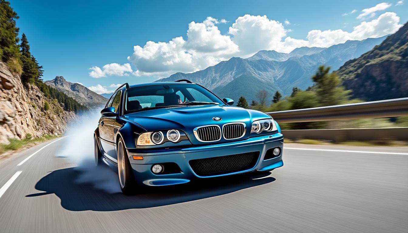 découvrez la bmw m3 e46 touring, un break sportif emblématique qui fusionne performance et praticité. plongez dans l'histoire fascinante de ce modèle unique qui a redéfini les normes du véhicule familiale dynamique, offrant un pilotage exaltant sans compromis sur l'espace.
