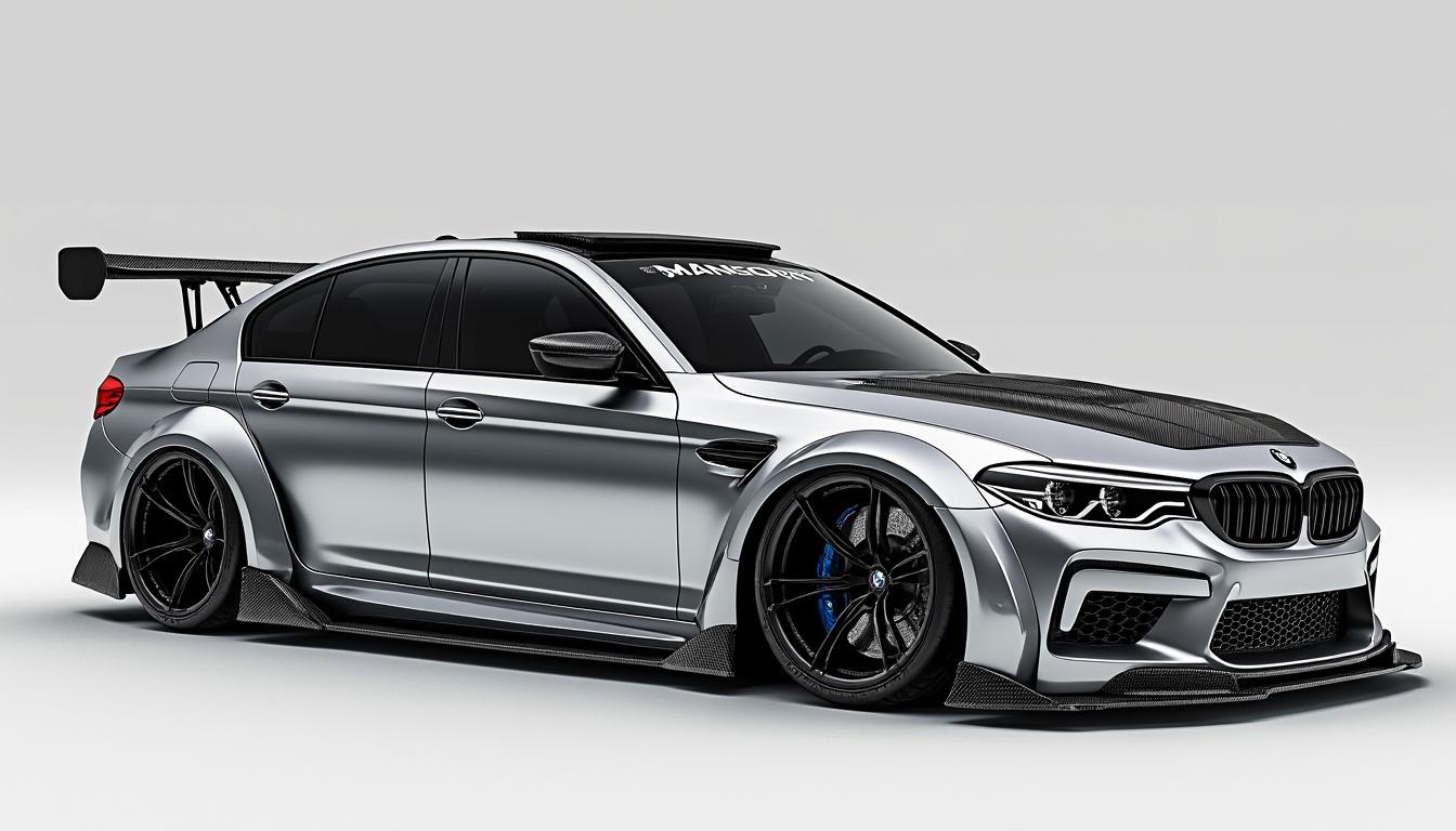 découvrez la bmw m5 de mansory, une fusion parfaite entre performance et luxe. avec son design audacieux en carbone et ses caractéristiques techniques à couper le souffle, cette voiture incarne le rêve motorisé ultime. plongez dans un monde d'excellence où chaque détail compte.