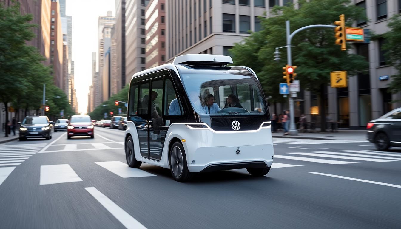 découvrez comment le volkswagen id. buzz, avec son design emblématique et ses technologies de pointe, s'apprête à transformer le secteur des transports en lançant un service de taxis autonomes. une nouvelle ère de mobilité est à portée de main.