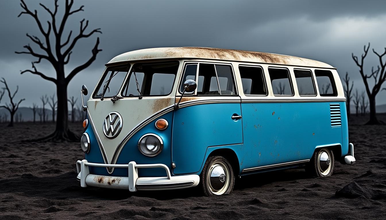 découvrez le retour tant attendu du combi emblématique de volkswagen, ressuscité après les incendies dévastateurs en californie. un hommage à la résilience et à l'innovation, ce modèle revisité allie nostalgie et modernité pour les passionnés d'automobile et les amoureux de la nature.