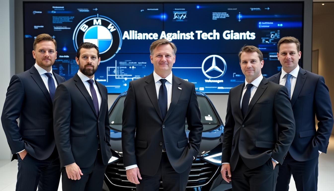 découvrez comment les géants de l'automobile allemande, bmw, mercedes et volkswagen, unissent leurs forces pour rivaliser avec google dans le domaine de la technologie automobile. une alliance stratégique qui pourrait redéfinir l'avenir de la mobilité et de l'innovation.