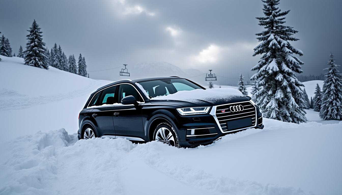 découvrez l'histoire incroyable d'une audi qui, grâce à un gps mal réglé, se retrouve sur une piste de ski. un récit surprenant mêlant aventure et humour, où la technologie déraille au cœur des montagnes.