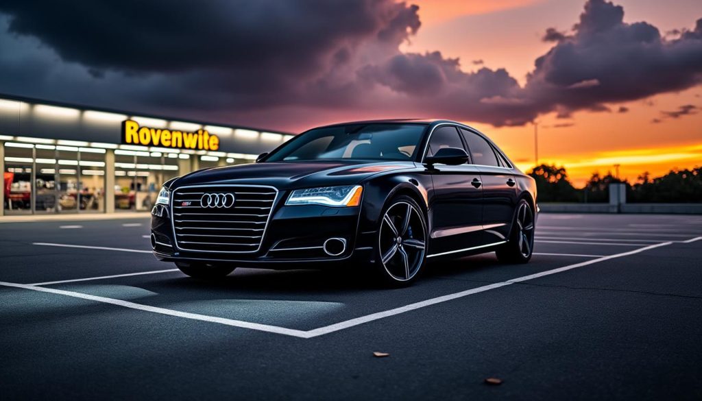 un homme a été victime d'une agression au couteau sur le parking d'un supermarché, le mobile étant une dispute concernant une audi. l'agresseur est actuellement en fuite et les autorités sont à sa recherche. restez informés sur l'évolution de cette affaire.