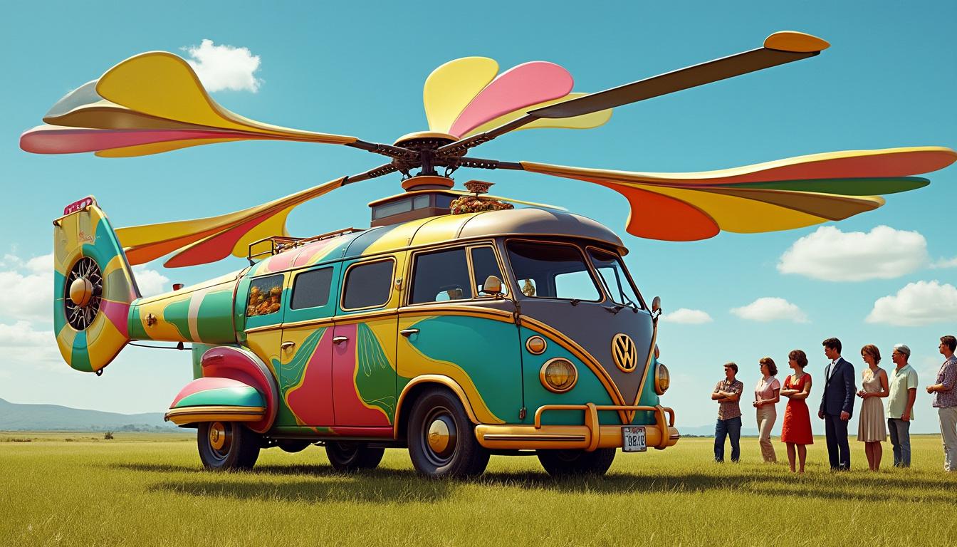 découvrez comment un ingénieur canadien a réalisé le rêve fou de convertir un combi volkswagen en hélicoptère. suivez son parcours innovant et inspirant, alliant passion et technologie, pour transformer un classique de l'automobile en un appareil volable fascinant.