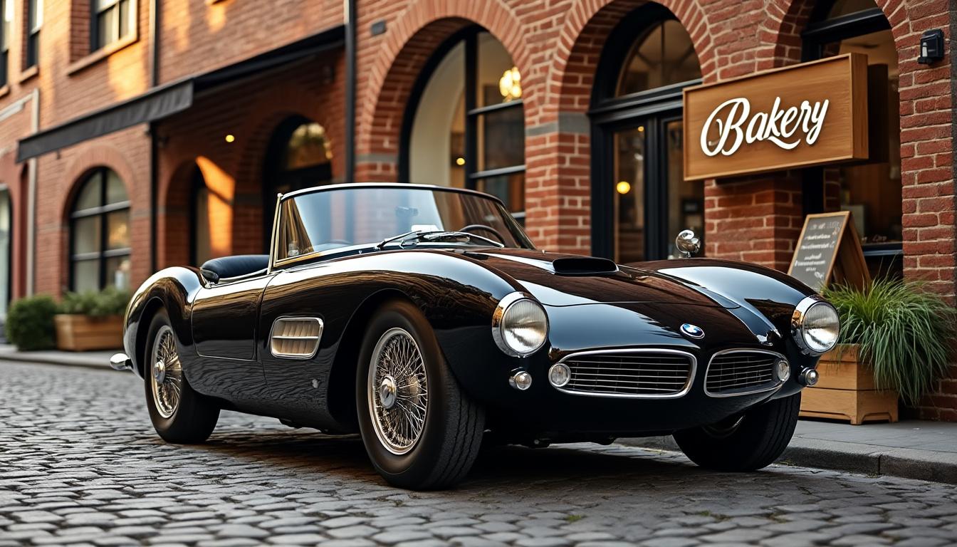 découvrez la vente exceptionnelle d'une bmw 507 roadster qui s'envole à plus d'1,5 million d'euros. plongez dans l'univers de ce modèle emblématique à travers des images fascinantes.