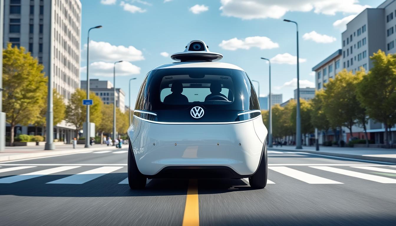 découvrez comment volkswagen prend les devants sur tesla dans la compétition pour les robots-taxis autonomes. le constructeur automobile révolutionne le secteur avec des technologies innovantes et des stratégies audacieuses pour façonner l'avenir du transport.