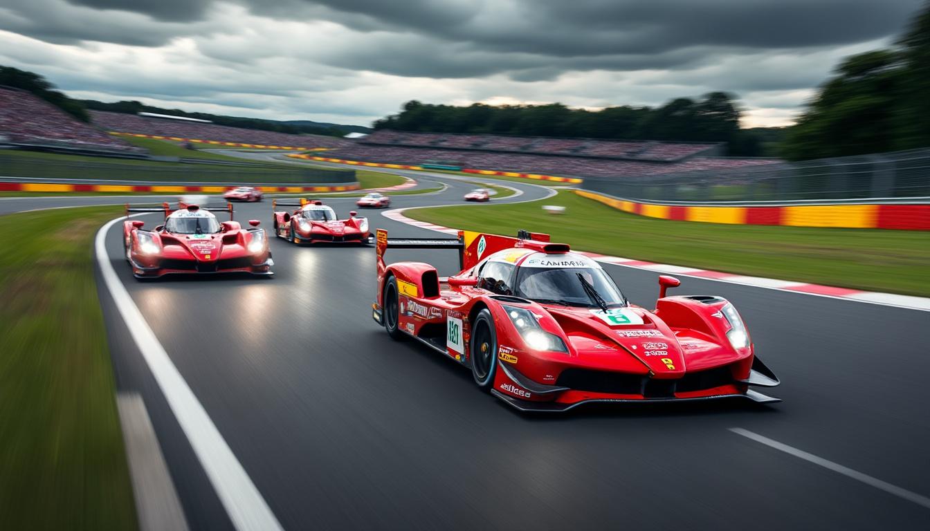 découvrez les moments forts des sessions d'essai des 24 heures du mans, où les légendaires bolides ferrari, porsche et bmw brillent sur la piste. plongez dans l'ambiance de cette compétition emblématique et suivez les performances des meilleurs pilotes.