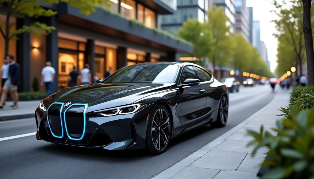 découvrez les avancées discrètes de la bmw i4 électrique, alliant performance et innovation dans un design raffiné. plongez dans l'univers de cette berline électrique qui redéfinit l'expérience de conduite.