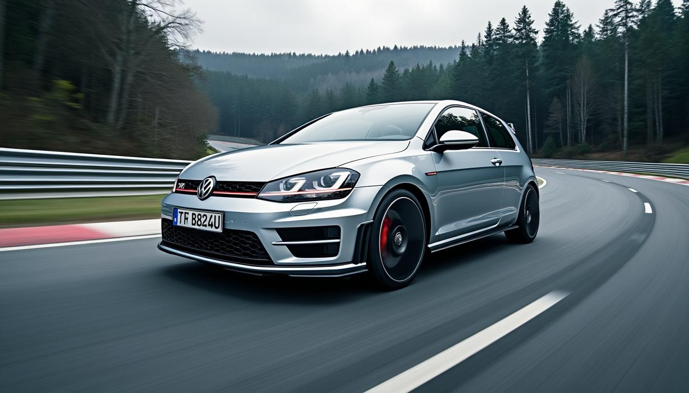 découvrez comment la volkswagen golf gti a été célébrée ce week-end sur la légendaire nordschleife, un événement marquant pour les passionnés d'automobile et les amateurs de performance.